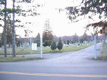 Calvary Cemetery Entrance